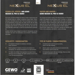 GEWO Nexxus EL Pro 53 (Hard) NOWOŚĆ!