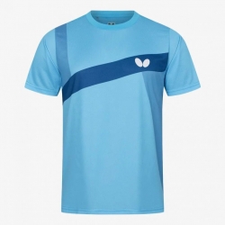 Butterfly Tshirt Abiko Kids niebieski