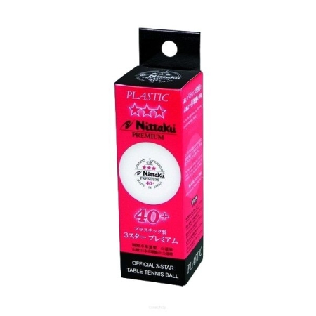 Piłki Nittaku Premium ITTF 40+ meczowe