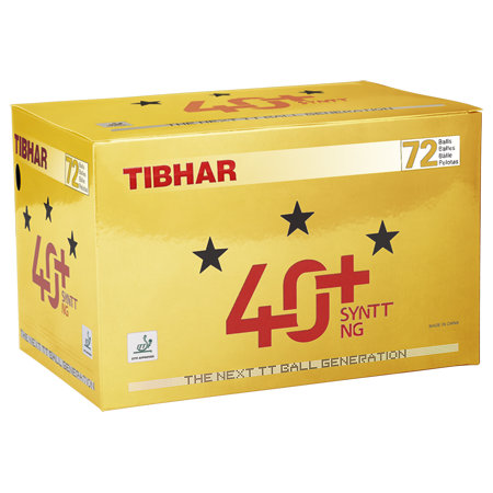 Piłki Tibhar meczowe STT NG ABS 40+ ** Karton 72 szt.