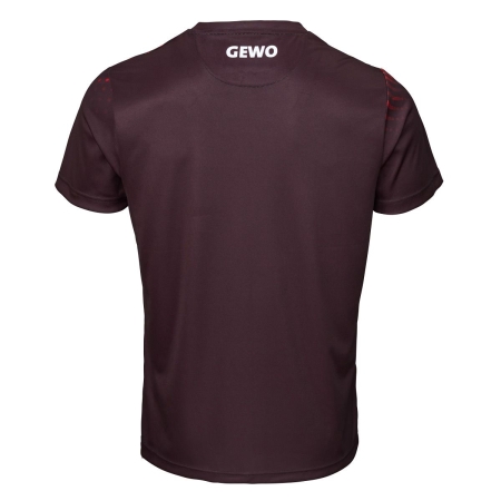 T-shirt Gewo Carneval czarno - czerwona