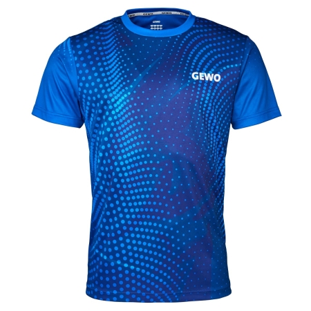 T-shirt Gewo Carneval granatowo - niebieska