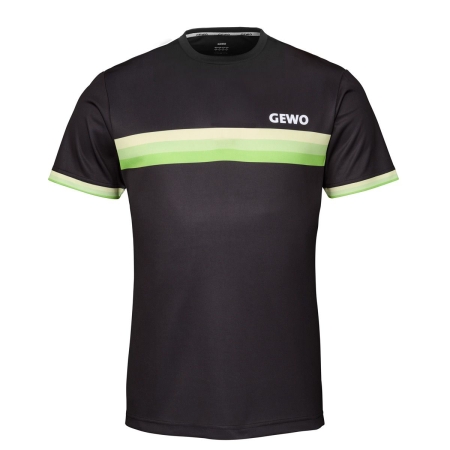 T-shirt Gewo Santiago Czarno Zielony