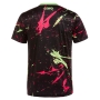T- shirt Gewo Tamarro Czarno Czerwono Zielony