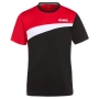 T- shirt Gewo Fondi Czarno Czerwony